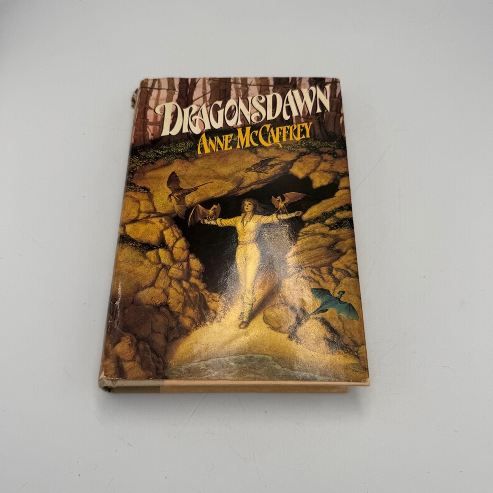 Dragonsdawn Anne McCaffrey Hardcover 1988 Dragonriders of Pern Del Rey Book